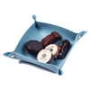 SANQIANWAN Leather Jewelry Valet Tray for Women and Man, Portable
