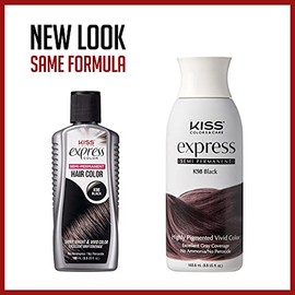 Kiss Express Color Semi- Permanent Crystal Clear 3.5oz by Kiss Express