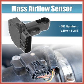 ACROPIX Car Mass Air Flow Sensor Meter Replacement for MAZDA CX-7 2.3L 2007-2012 for SAAB 9-2X 2005-2006 No.L3K9-13-215 Car Parts