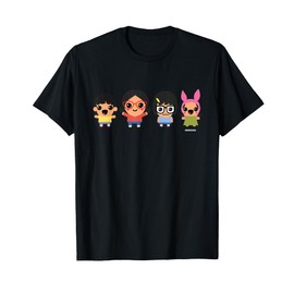 Bob's Burgers Chibi Kawaii Linda Gene Tina and Louise T-Shirt