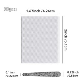 30Pcs Door Corner Seals Exterior Self-Adhesive Door Frame Seal Corner Foam Door Frame Seal Draft Stopper Corner Seal Pads with Adhesive for Isolation of Noise and Weather Stripping (White)