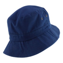 Trendy Apparel Shop Sombrero de ala corta para exteriores de tamaño grande XXL a XXXL, Azul marino/flor y brillo, X-Large-XX-Large