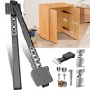 Lipshome Pocket Door Slide, cabinet pocket door slide, With magnetic