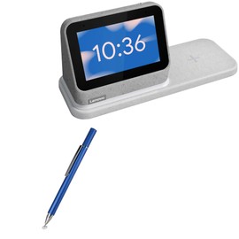 BoxWave Stylus Pen Compatible with Lenovo Smart Clock 2 - FineTouch Capacitive Stylus, Super Precise Stylus Pen - Lunar Blue