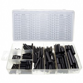 Hollow Spring Pins Retaining Ring Assortment Box Sizes 2.0-10 mm 315 Pieces (in Storage Box/Assortment Box)