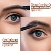 1 PCS Eyebrow Pencil, Double Ended Precision Waterproof Brow Pen,