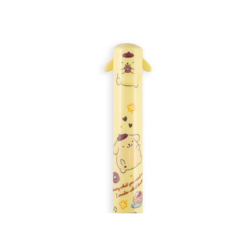 Sanrio 24515701 Pompompurin 2 Mimi Pen, Stationery, Multicolored Ballpoint Pen,