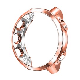 Hemobllo Screen Protector Case Compatible for Garmin Forerunner 245 Music, Bumper Protector Protective Shell Non Scratch Cover Case