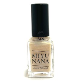 ROMER MIYUNANA Natural Water Nail Scallop Shell and Water Based Natural Nails No Need for Light Eliminator (Champagne Gold)