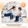 ACKO Folding Step Stool Foldable Stool 13 inch Plastic Stools