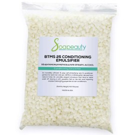 Soapeauty BTMS 25% Behentrimonium Methosulfate & Cetearyl Alcohol Emulsifying Conditioner - 32 oz/2 LB
