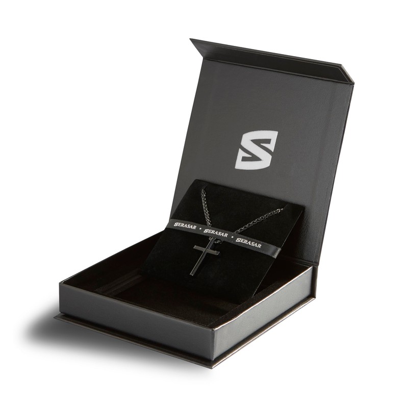 SERASAR Premium Men's Necklace [Trust] | Stainless Steel | Sturdy