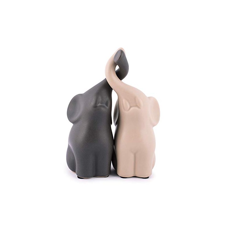 pajoma® Elephants in Love, Size M, Set of 2, Ceramic,