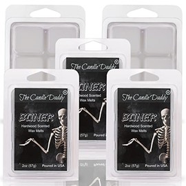 The Candle Daddy Boner - Hardwood Scent - Maximum Scented Wax Cubes/Melts- 5 Packs -10 Ounces Total- 30 Cubes