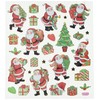 Tattoo King SK129MC-1294 Multicolored Sticker, Santa Jobs