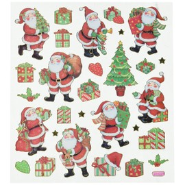 Tattoo King SK129MC-1294 Multicolored Sticker, Santa Jobs
