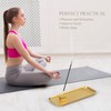 SUJIAMEI Brass Incense Holder with Tray Set,Block Incense Stick Holder