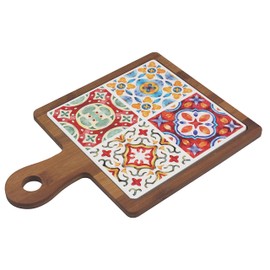 Lesser & Pavey Tuscany Cutting Board By Tuscany | Elegant Wooden Chopping Board for Kitchen | Versatile for Food Preparation or Serving | Durable, Stylish Kitchen Accessory for Daily Use