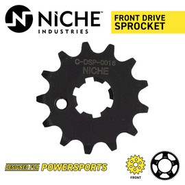 NICHE 420 Pitch 13 Tooth Front Drive Sprocket for 1985-2019 Kawasaki KX85 KX100 KX65 KX80 KX60 Yamaha TTR50E