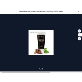 SheaMoisture African Black Soap Clarifying Facial Wash