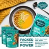 Saffron Road Roasted Falafel Crunchy Chickpeas | High-Protein, Vegan, Gluten-Free,