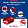 Dixigear First Responder On Call Trauma Bag W/Reflectors - Red