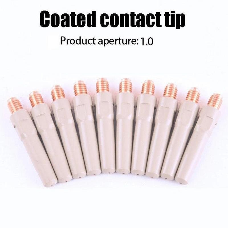10 Piece Set of Innovative Non-Stick Welding Nozzles for Improved