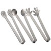 Alipis 5sets Metal Tongs Ice Cube Toast Tongs Stainless Steel