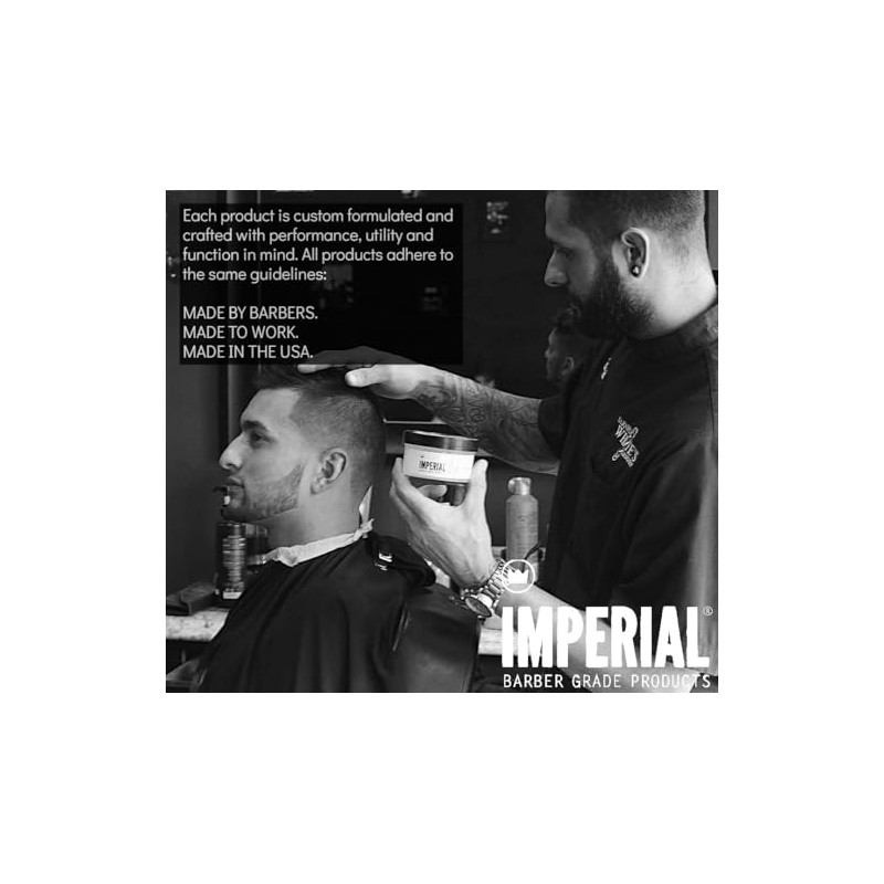 Pomada Imperial Barber Grade Products Blacktop, 6 onzas