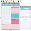 20 Pcs Daily to Do List Notepad Daily Planner with