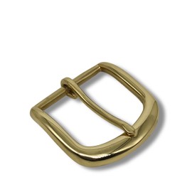 ALVYNG Heavy Duty Single Prong Belt Buckle 1.6 inch (40MM) Square Solid Brass Buckles For Men Women (002)