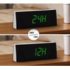 iTOMA Bedside Alarm Clock Radio with Bluetooth Speaker, Dimmable Jade