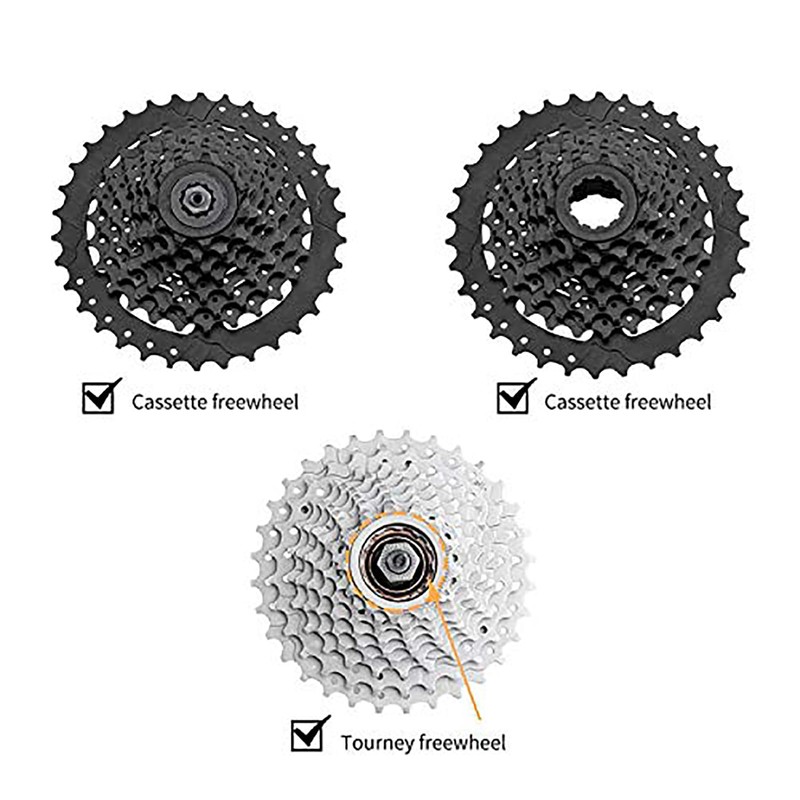 QKURT Bike Chain Whip Tool Kit Universal for Cassette and