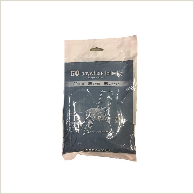 Cleanwaste Wag Bags Toilet Kit Pack of 6