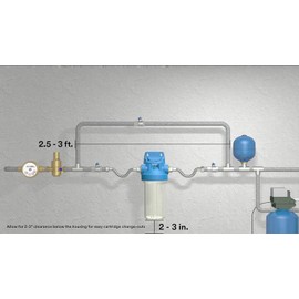 3M Aqua-Pure Whole House Large Sump Replacement Water Filter Drop-in Cartridge AP811-2, 5618905