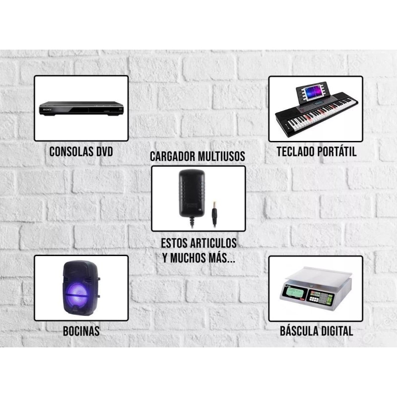 Control Expert Eliminador Cargador Corriente Adaptador 15v 2 Amp Bocinas