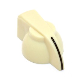 Chicken Head  CHK-700C (1) Cream Chicken 6mm Split Shaft Guitar/Amplifi