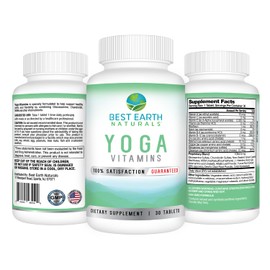 Best Earth Naturals Yoga Vitamins - Joint Support Supplement - 30-Day Supply