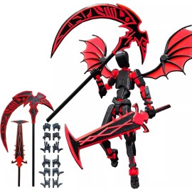 ptoso T13 Action Figure - Assembly Completed Dummy 13, 3D Printed Action Figure