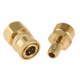 Hicello M22 Thread Cleaning Machine, High Pressure Washer Gun Adapter, Quick Connector, Copper Adapter, Tube Hose, One-Touch Coupler, Fitting Component Adapter, M22 Screw Washer, For Cleaning Work