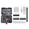 Electric Screwdriver Kit Lightweight Rechargeable Screwdriver with Long and Short