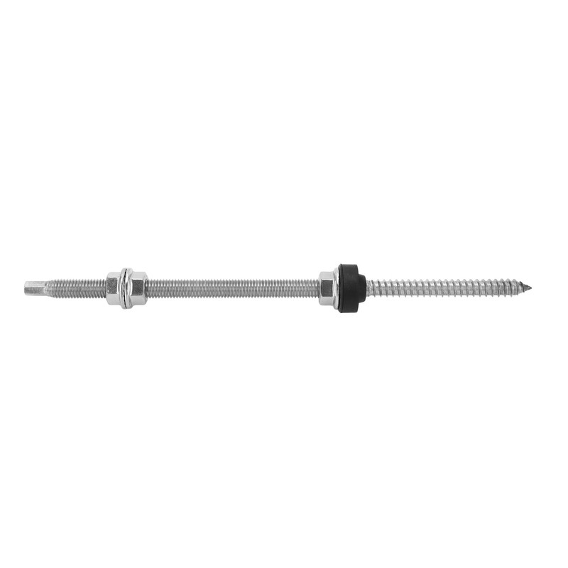 4PCS PV Bracket Double Head Screw Stainless Steel Anti Corrosion