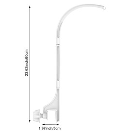 Baby Mobile Holder, Mobile Holder Changing Table, Baby Bed Bell Holder, Adjustable Baby Mobile Stand, for Hanging Wind Chimes, Bed Bell, Baby Bed Toys, for Baby Bed, Mobile Poles