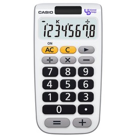 カシオ ユニバーサル電卓 8桁 手帳タイプ NU-8A-N