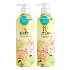 Kerasys Glam & Stylish Perfumed Shampoo 600ml and Conditioner 600ml Set (2 Conditioner)