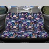 Poceacles Hippie Flower Lotus Blue Car Seat Covers Full Set,