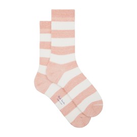 PS Paul Smith Women's Linen Cotton Blend Socks, Pink, One Size