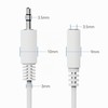 Audio Cable 3.5 mm Male to 3.5 mm Female White