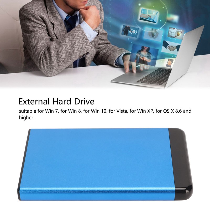 External Hard Drive 2.5 Inch USB3.0 5Gbps Transmission Plug and