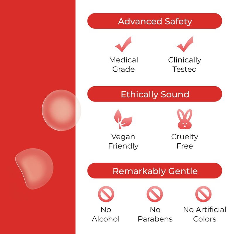 Sosky Pimple Patches for Face, 0.01 Invisible+ Hydrocolloid Acne Patches,